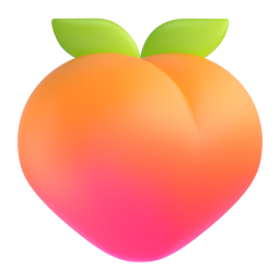 Symbol Pfirsich in Fruit Fiesta