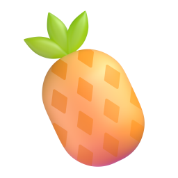 Symbol Ananas in Fruit Fiesta